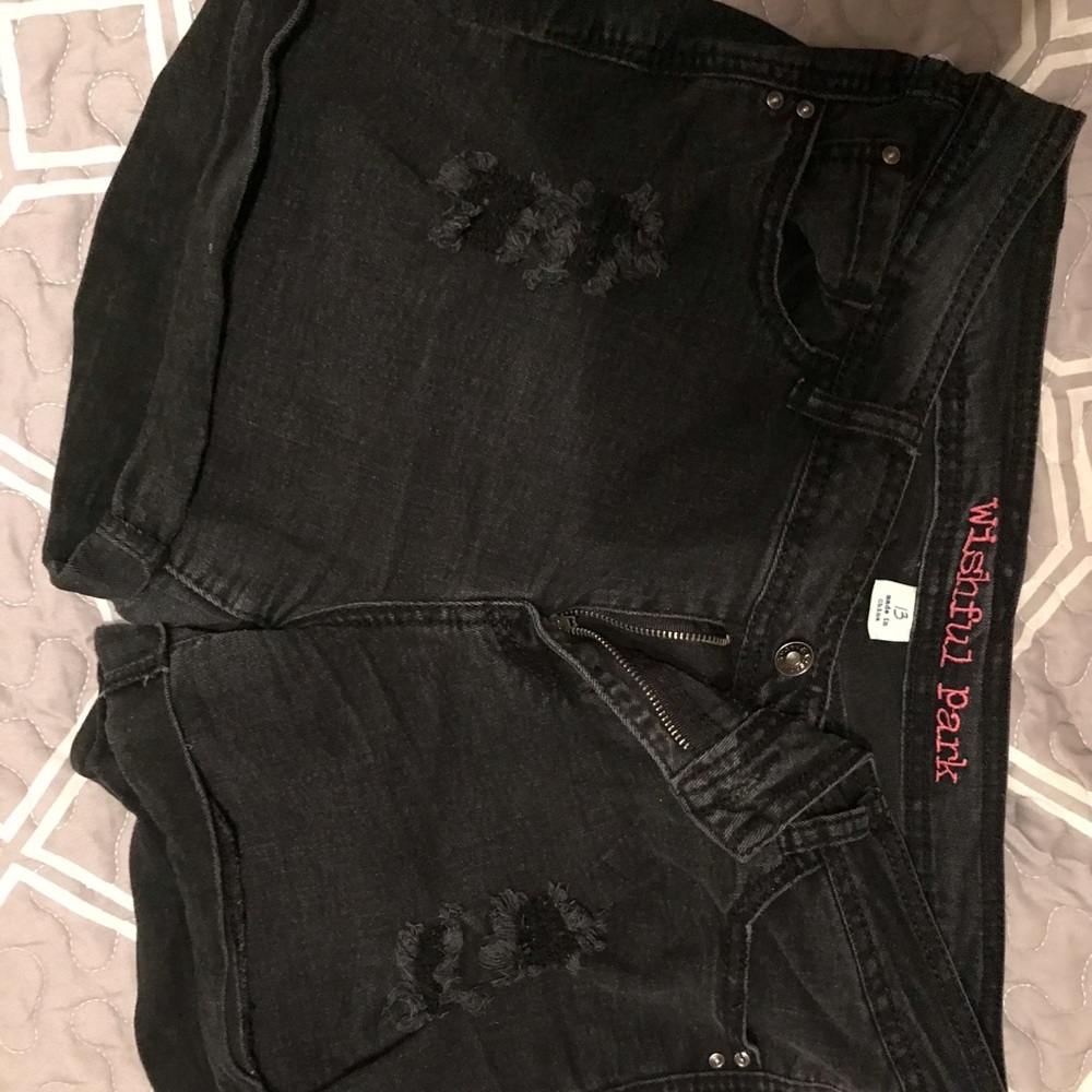 Black shorts
